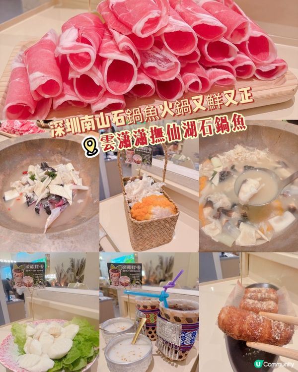 深圳南山石鍋魚火鍋又鮮又正！