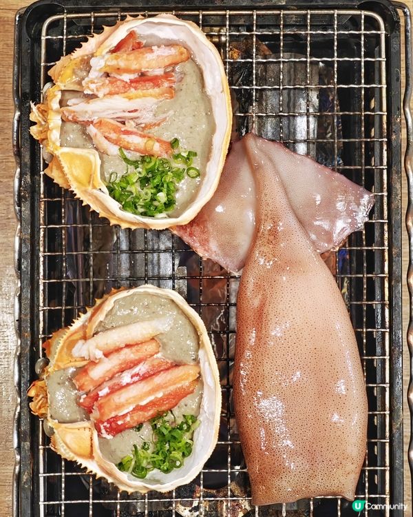 濃鮮🦀甲羅燒🔥，初嘗🐳鯨魚肉