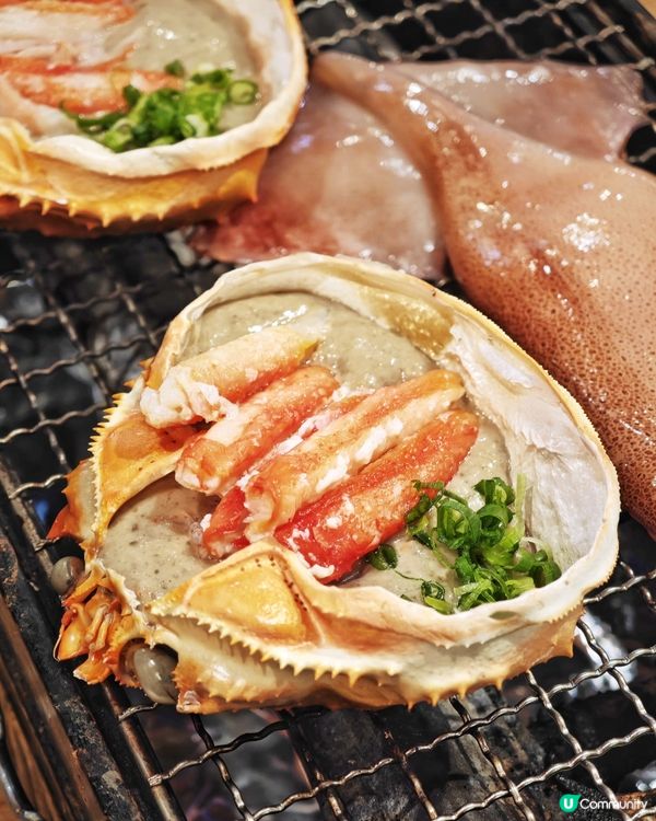 濃鮮🦀甲羅燒🔥，初嘗🐳鯨魚肉