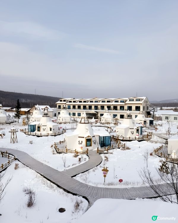 ❄️雪地撮羅子營地⛺️