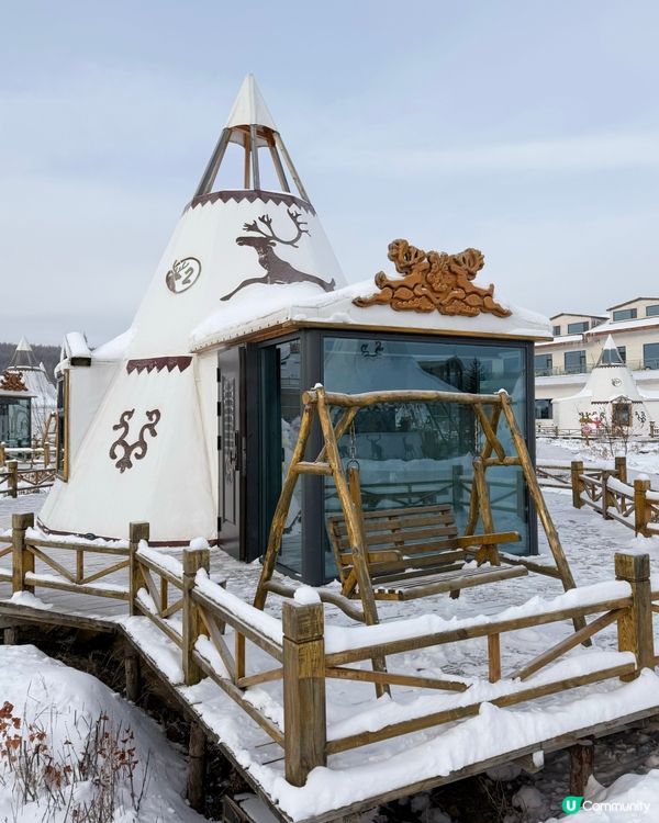 ❄️雪地撮羅子營地⛺️