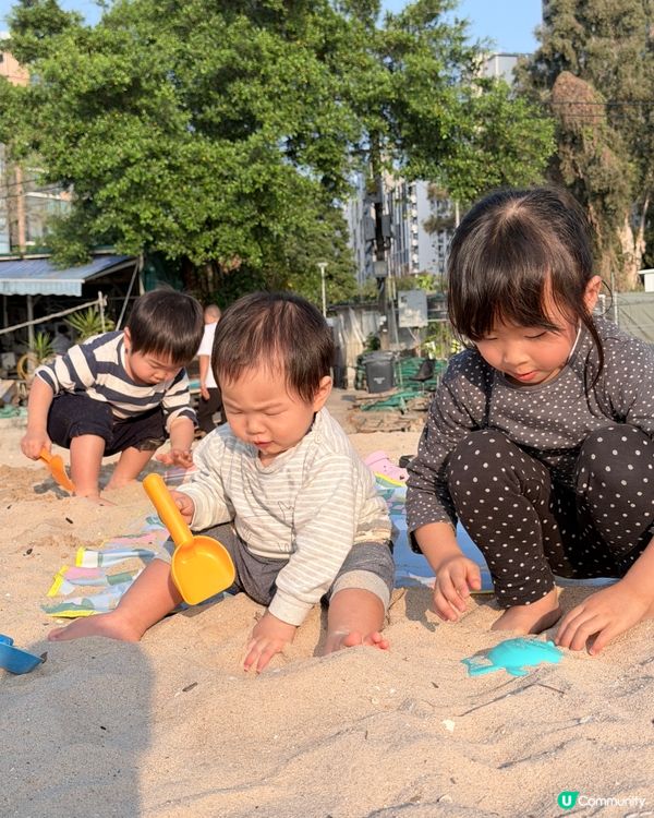 馬鞍山渡頭灣村·烏溪沙沙灘🏖️BBQ+玩沙