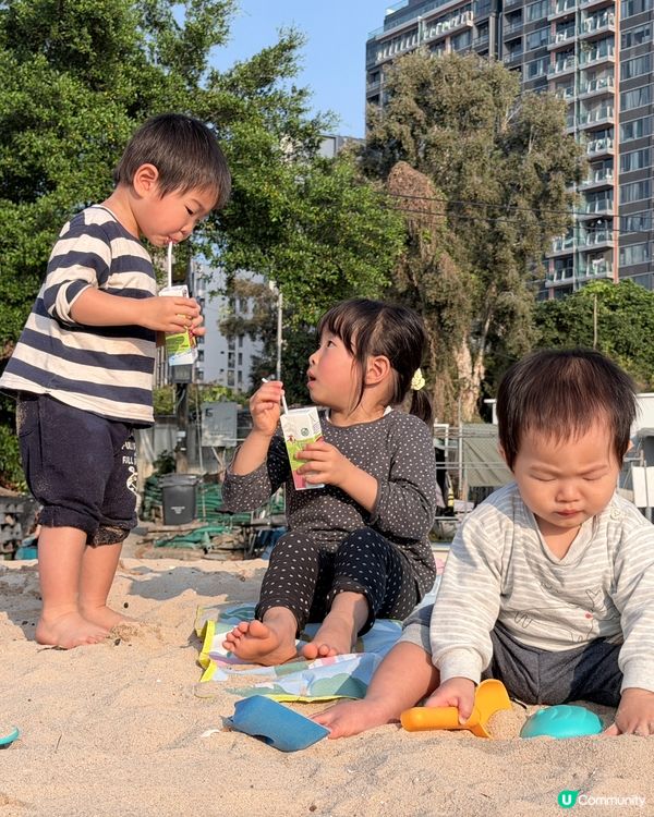 馬鞍山渡頭灣村·烏溪沙沙灘🏖️BBQ+玩沙