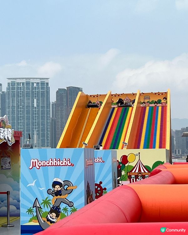 原來中環6號碼頭,而家有Monchhichi 維港海陸嘉年華...