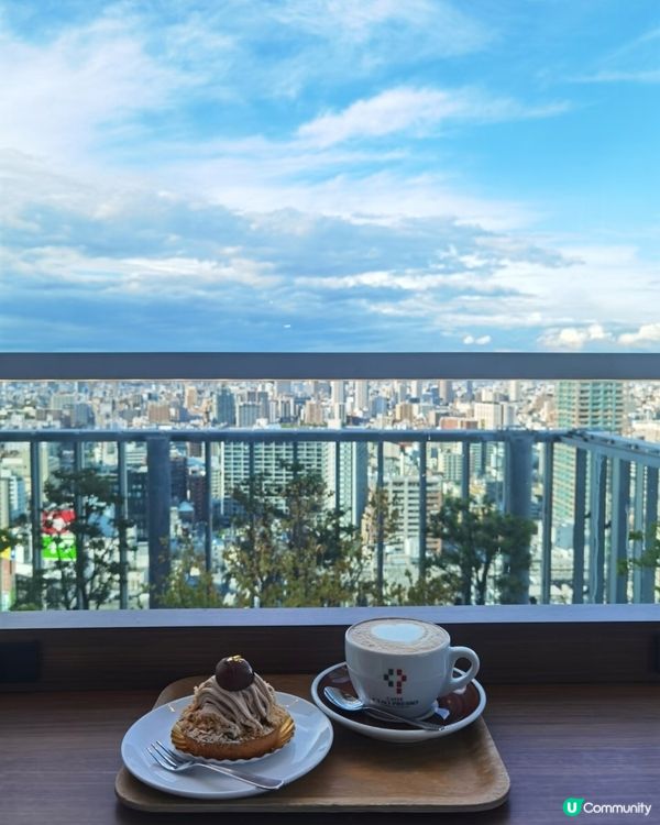 高空嘆咖啡☕️，大阪景任睇！