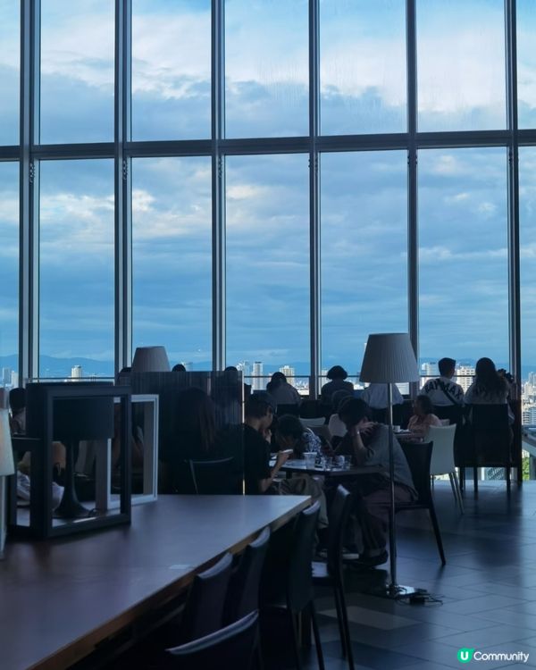 高空嘆咖啡☕️，大阪景任睇！