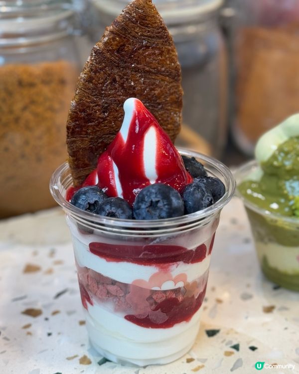 天后發現超好味乳酪雪糕🍫開心果口味有驚喜💚