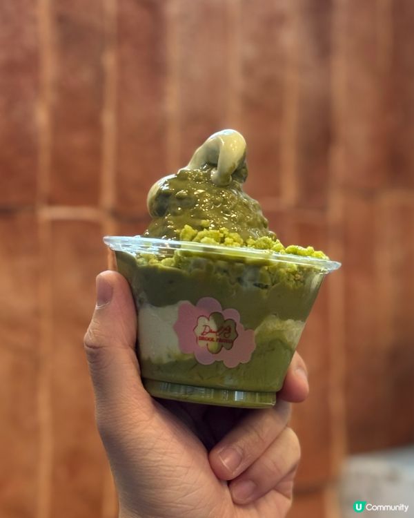 天后發現超好味乳酪雪糕🍫開心果口味有驚喜💚