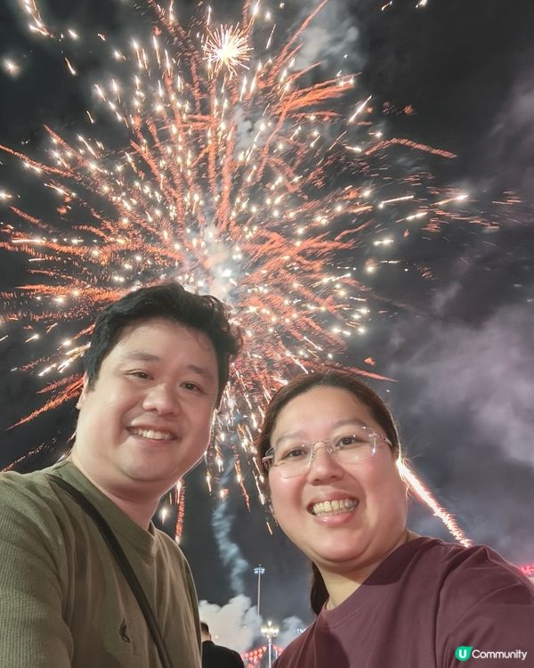 柑普茶香，煙花璀璨，一天之內的圓滿