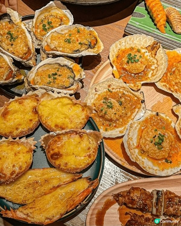 日式放題刺身海鮮任食🤤🥢