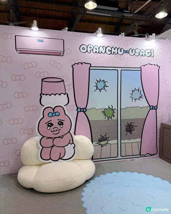 台灣限定！底褲兔快閃萌爆！🐰💖