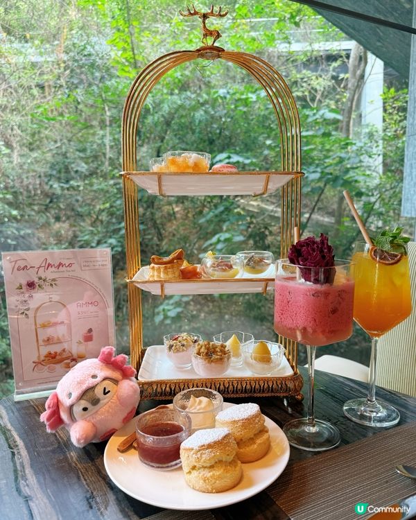 精緻下午茶☕️，味道驚喜！😋