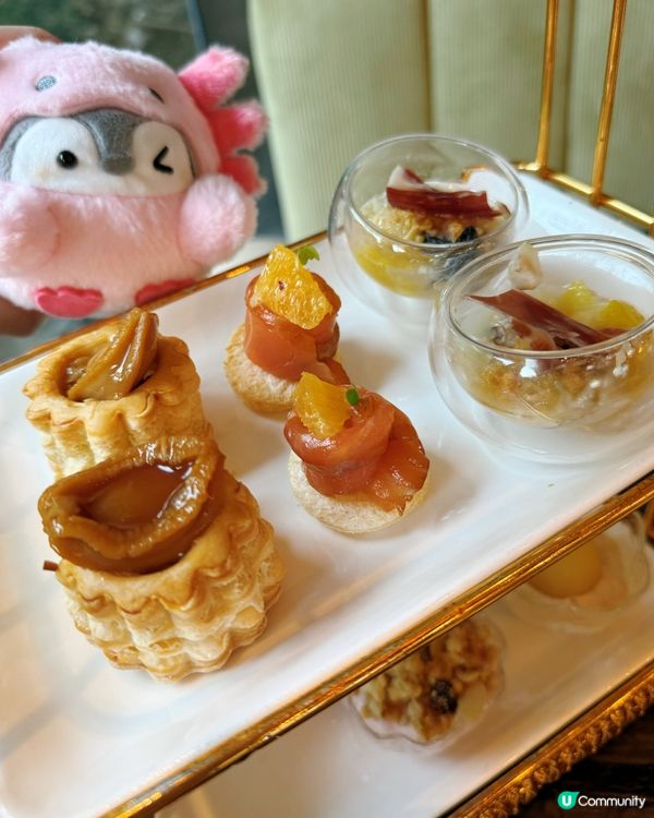 精緻下午茶☕️，味道驚喜！😋