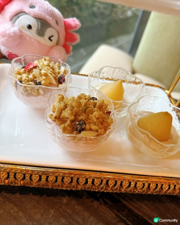 精緻下午茶☕️，味道驚喜！😋