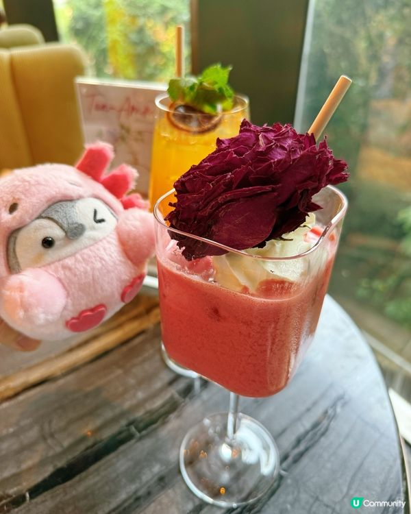 精緻下午茶☕️，味道驚喜！😋