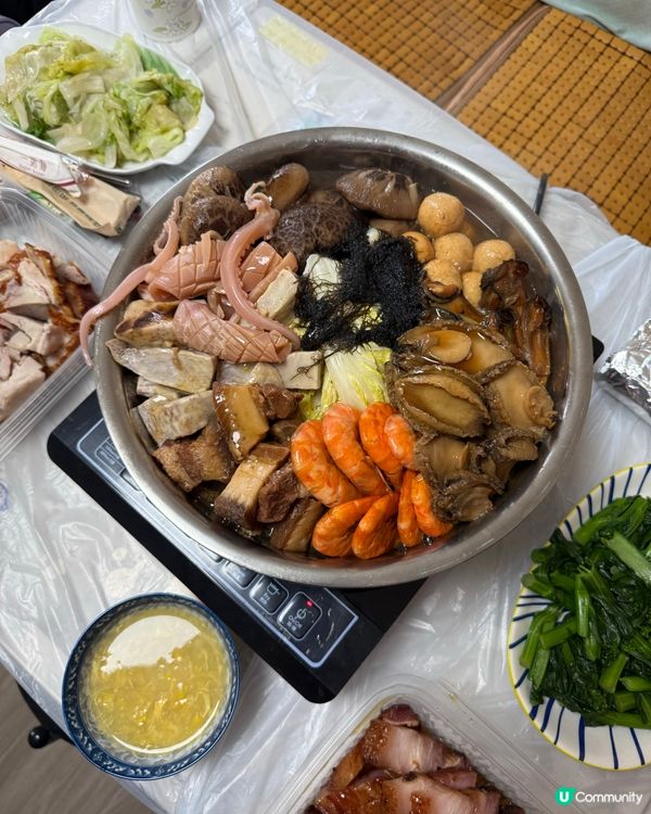 新年盆菜！圍爐必食😋