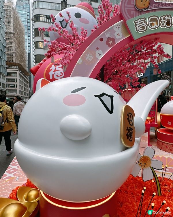 尖沙咀新春打卡熱點｜iSQUARE春日甜蜜樂園