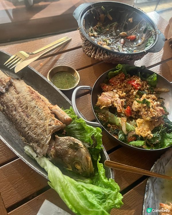 西沙Go park泰瀾鑊🔥排隊值！大頭蝦煲必叫🦐 叫🦐 