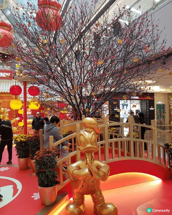 觀塘APM disney米奇老鼠，唐老鴨，高飛同大家拜年，金...