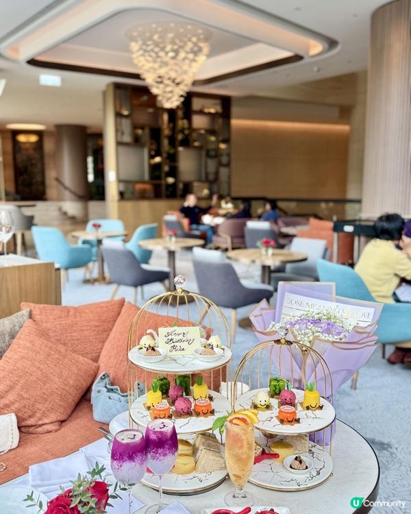 🌈千禧新世界香港酒店 x 🍒果漾樂園下午茶 🍍