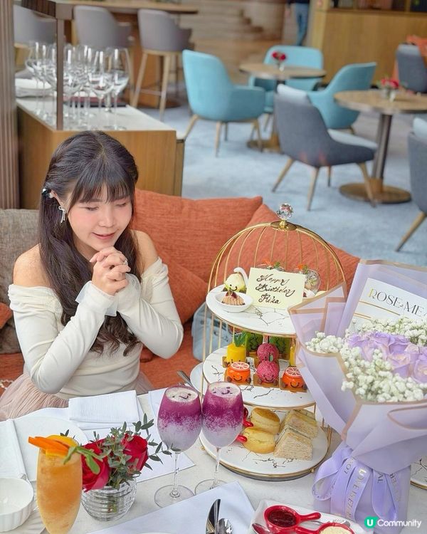 🌈千禧新世界香港酒店 x 🍒果漾樂園下午茶 🍍