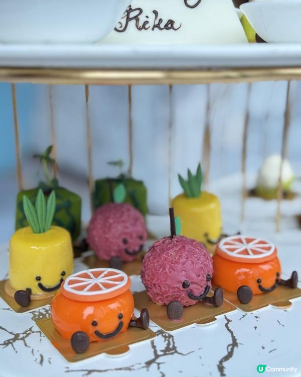 🌈千禧新世界香港酒店 x 🍒果漾樂園下午茶 🍍