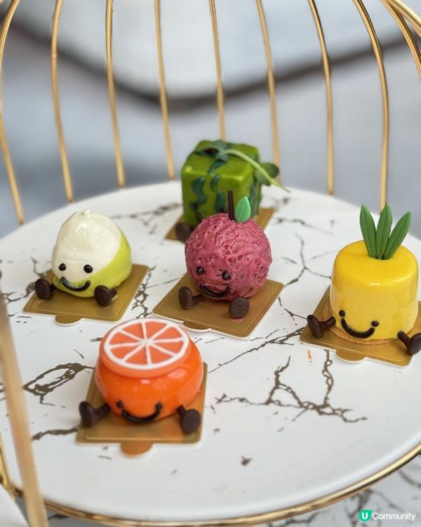 🌈千禧新世界香港酒店 x 🍒果漾樂園下午茶 🍍