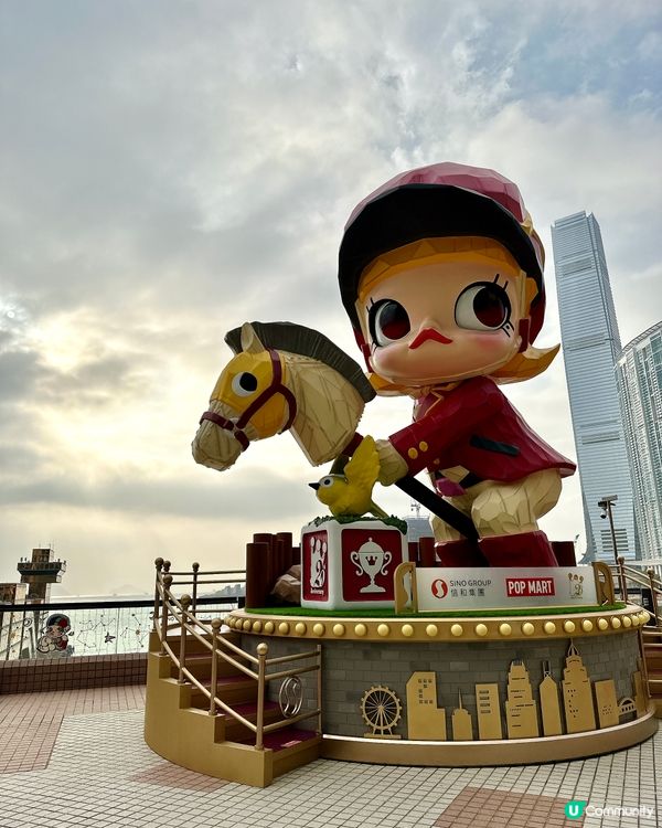 中港城限定！7米高MOLLY配維港日落夢幻感爆棚