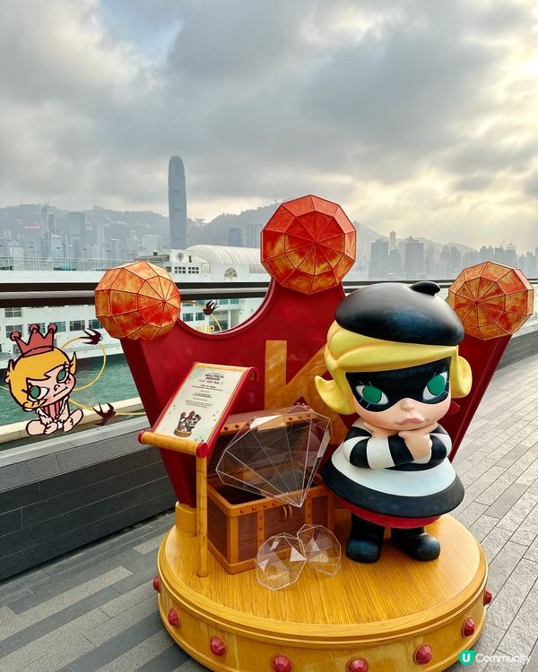 中港城限定！7米高MOLLY配維港日落夢幻感爆棚