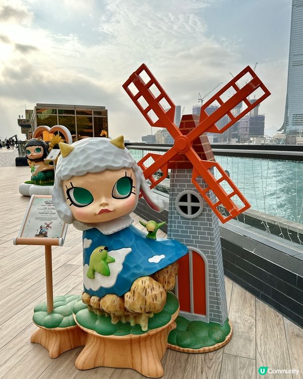 中港城限定！7米高MOLLY配維港日落夢幻感爆棚