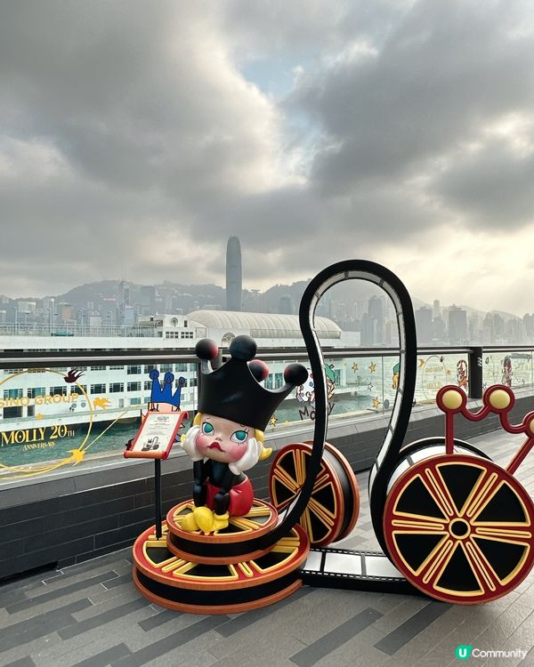 中港城限定！7米高MOLLY配維港日落夢幻感爆棚