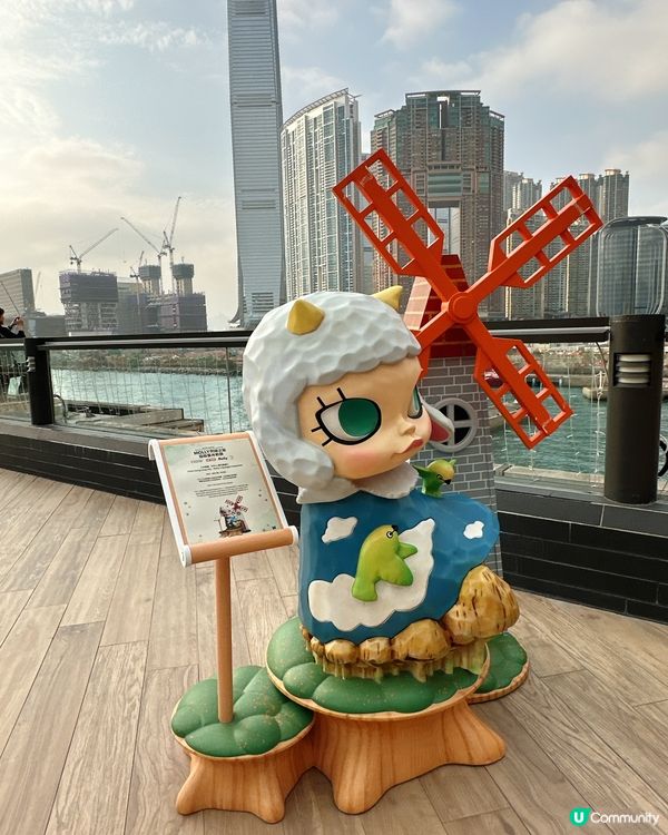 中港城限定！7米高MOLLY配維港日落夢幻感爆棚