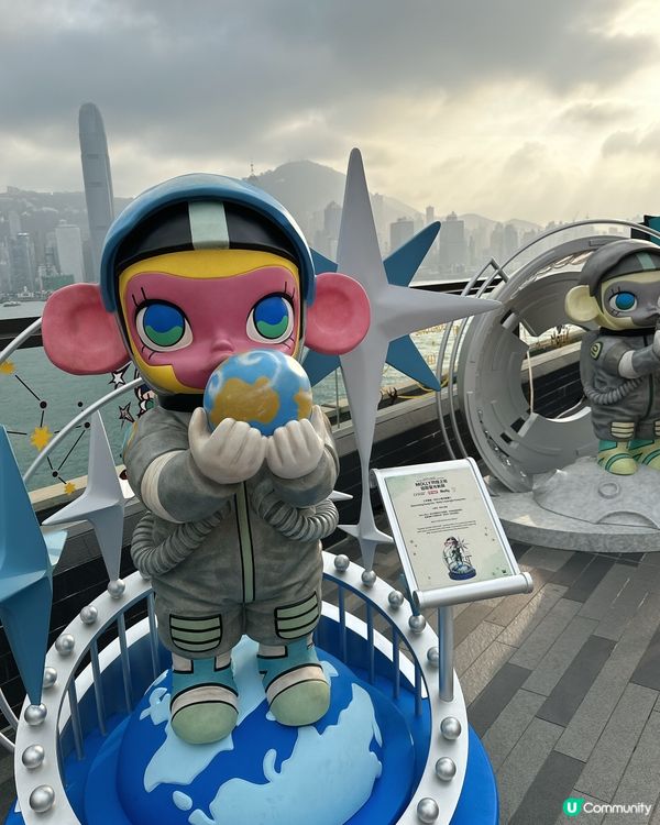 中港城限定！7米高MOLLY配維港日落夢幻感爆棚