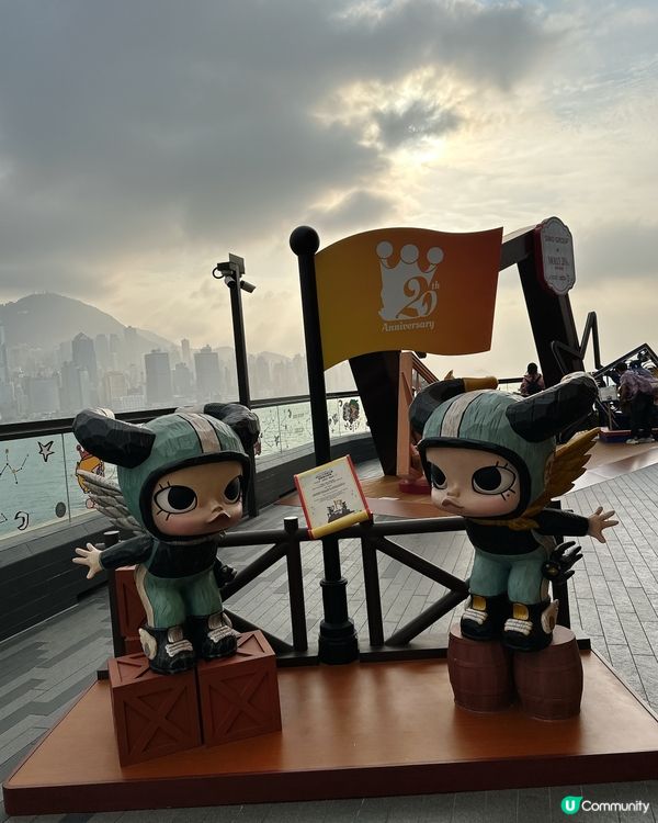 中港城限定！7米高MOLLY配維港日落夢幻感爆棚