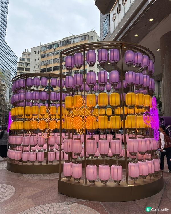 時代廣場新春繩結裝置