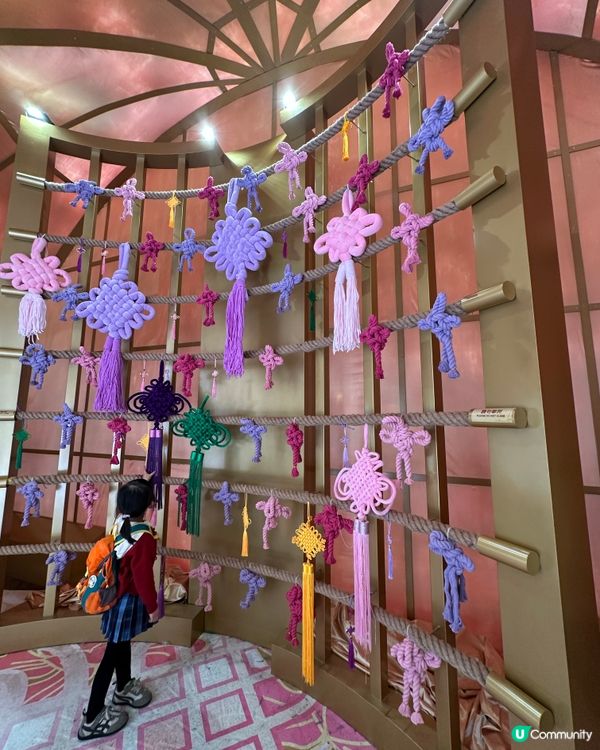 時代廣場新春繩結裝置