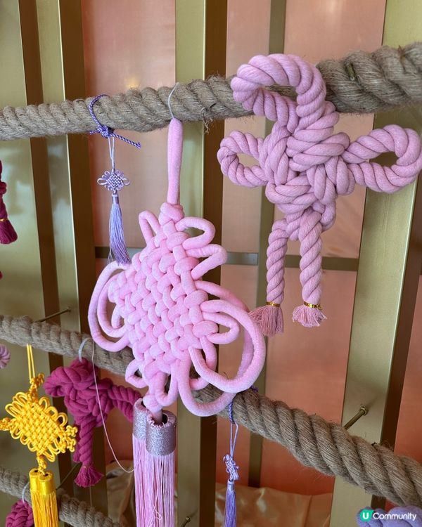 時代廣場新春繩結裝置