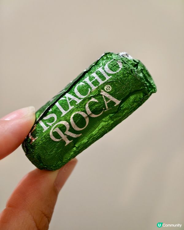 新年糖果盒必備💚開心果樂家杏仁糖，實測普通~