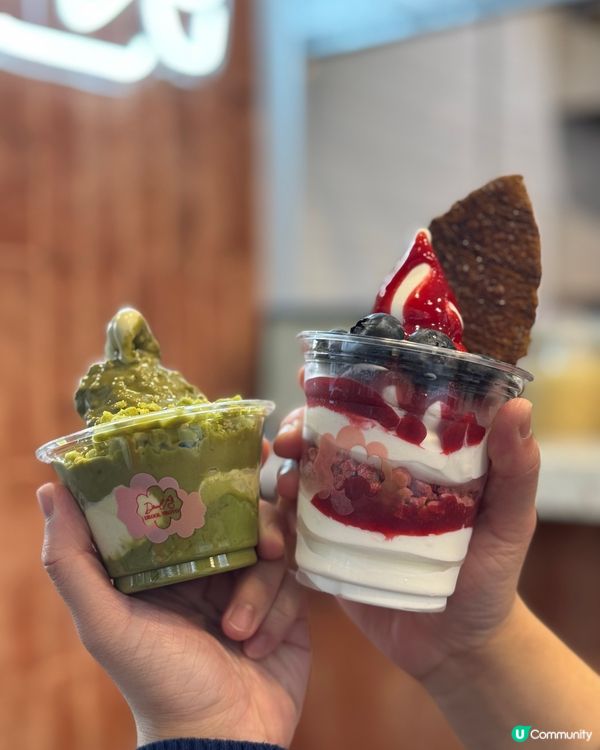 天后乳酪雪糕😋❄️一定要食開心果口味💚