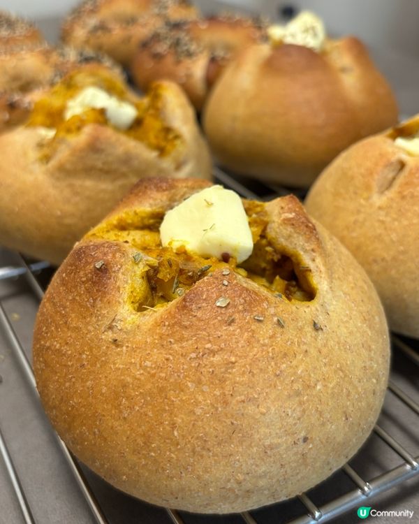 在家用心焗製的港式麵包回憶🫶🏻🥐