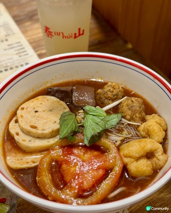 荃灣性價比高新越泰菜 推介越式蕃茄蟹膏湯粉