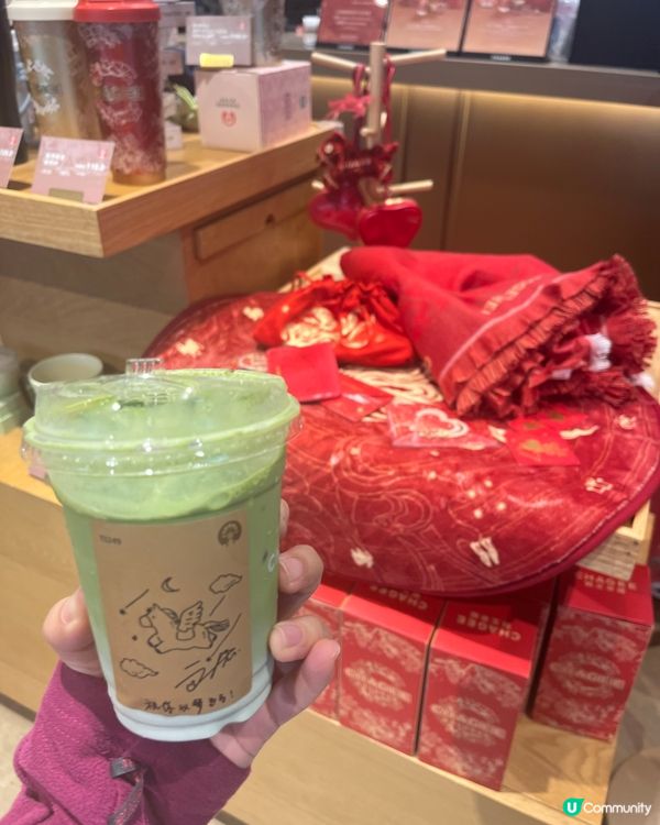 過年期間來到K11 art mall喝Chagee新品一抹山...