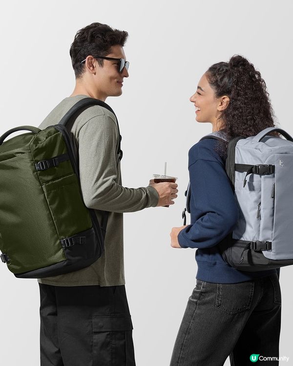 【出遊必備】U Community社群送您tomtoc大容量旅行袋！