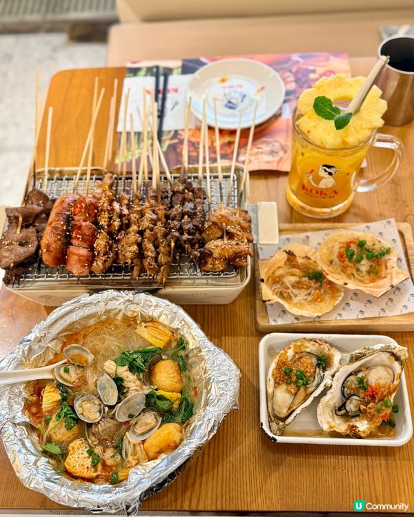 屋企附近燒烤🥳 | 串串滿足口腹慾🤤