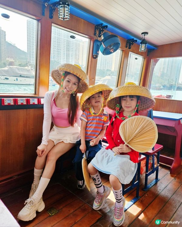 好開心年初7同好姊妹同埋小朋友一齊去