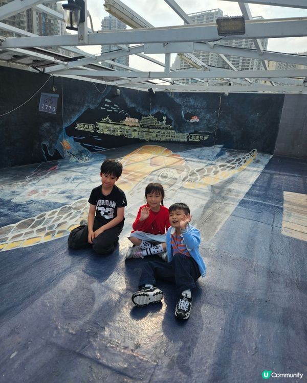 好開心年初7同好姊妹同埋小朋友一齊去