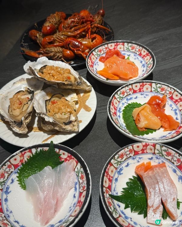 年初八上大陸去食飯，粵吉鮮海鮮，榴槤任食都係$168