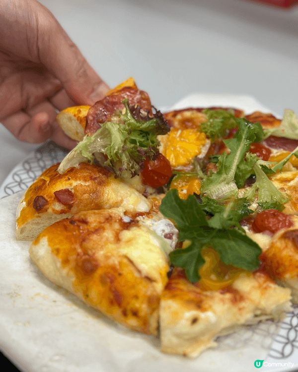 星期日得閒都會喺屋企整吓pizza食，今次整呢個Pizza火...