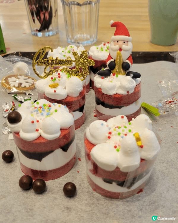 好開心可以親自做甜品，仲可以簡單方面咁樣整咁靚嘅甜品，同朋友...