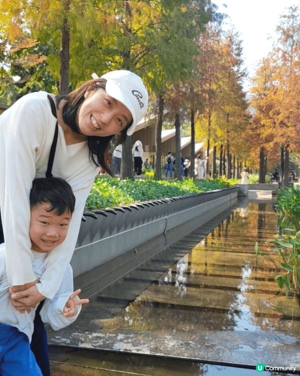 深圳南山區桂灣公園，非常適合親子遊玩影相！冬天的自然風景很美...
